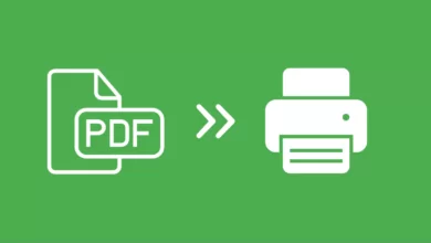 فتح ملف PDF محمي من النسخ